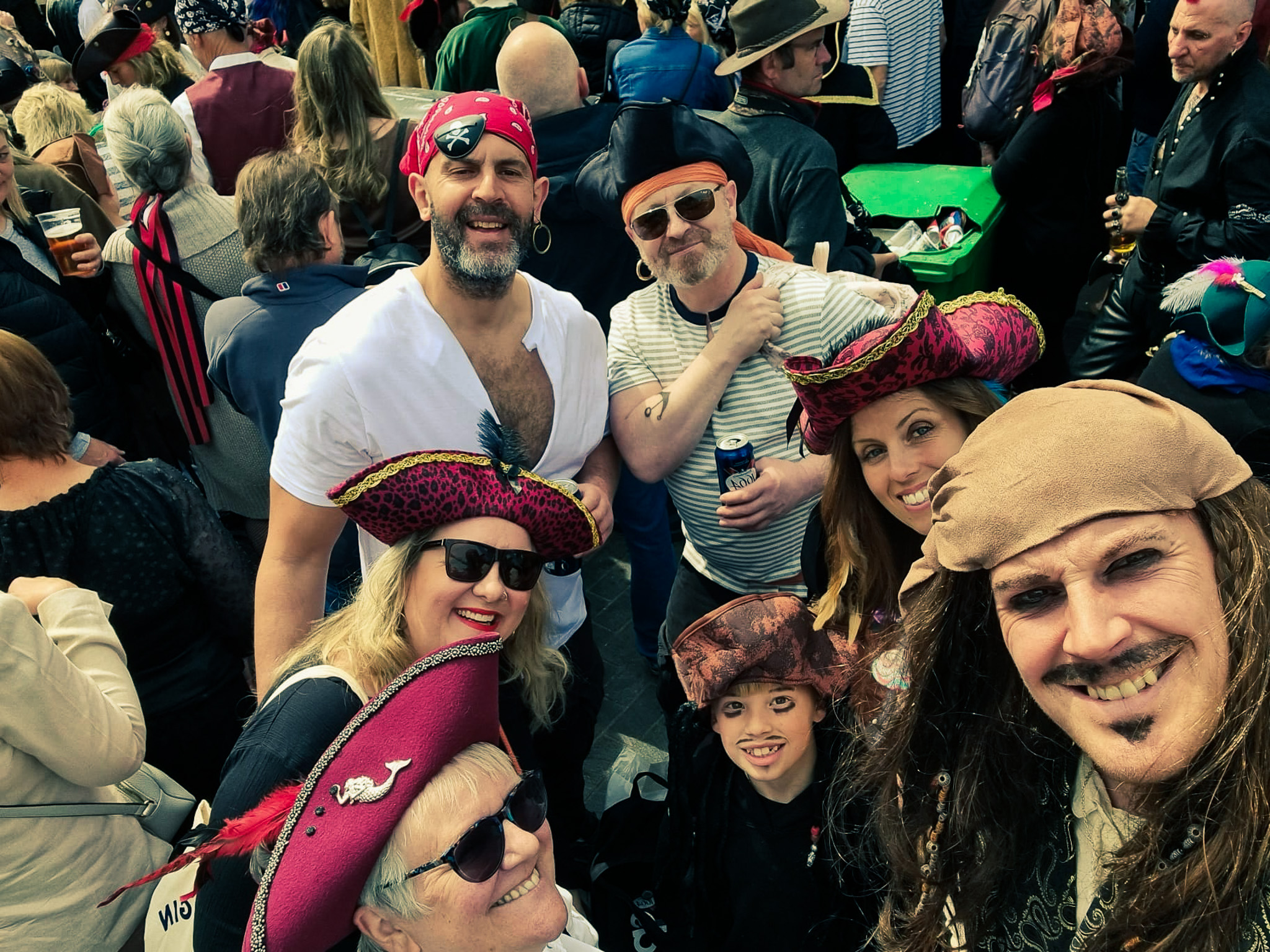 Pirates at Brixham Pirate Festival
