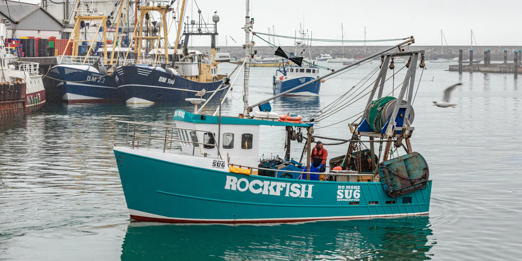 A Rockfish fishing boat in Brixham